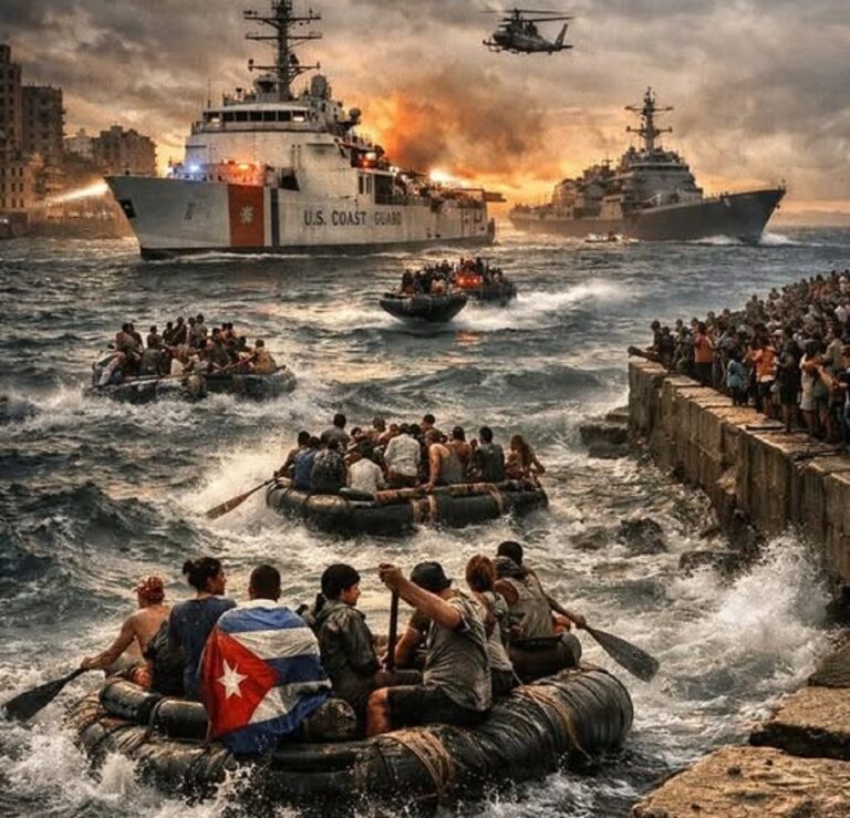 En la foto, una imagen con Ai relativa a las crisis de Cuba