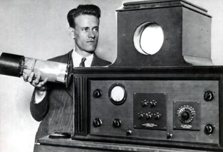En la foto, Philo Farnsworth