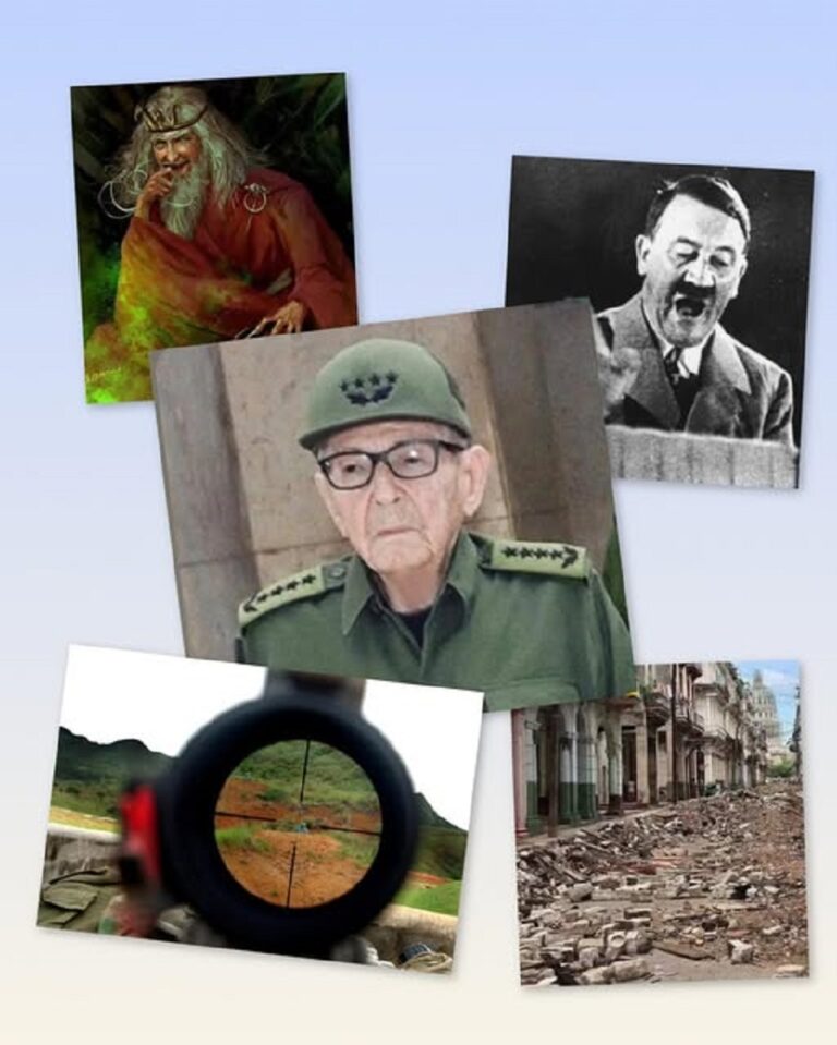 En la foto, un collage relativo al tema
