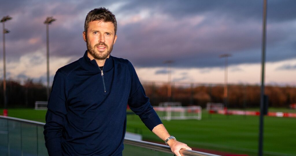 En la foto, Michael Carrick