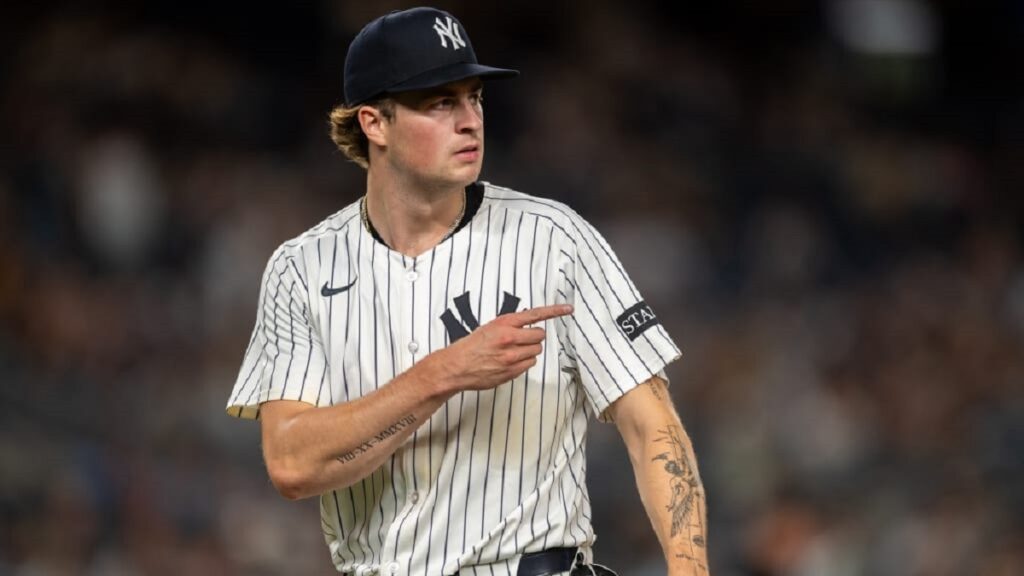 En la foto, Cam Schlittler