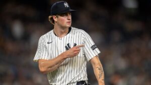 En la foto, Cam Schlittler