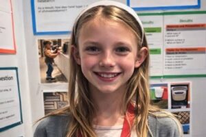 En la foto, Nora Keegan