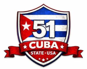 En la foto, una imagen relativa a la anexión de Cuba a EEUU