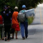 Migrantes cubanos vía Brasil