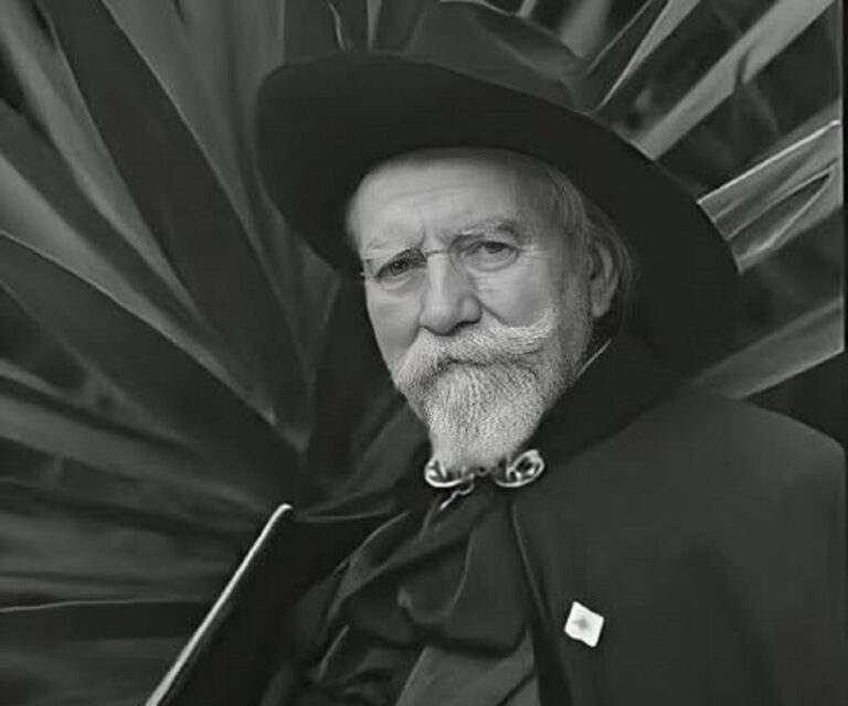 En la foto, Don JOsé Menéndez