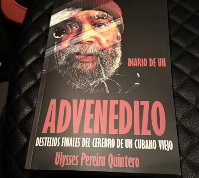 En la foto, la portada del libro