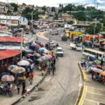 En la foto, algunos lugares de Puerto Príncipe han vuelto a la normalidad
