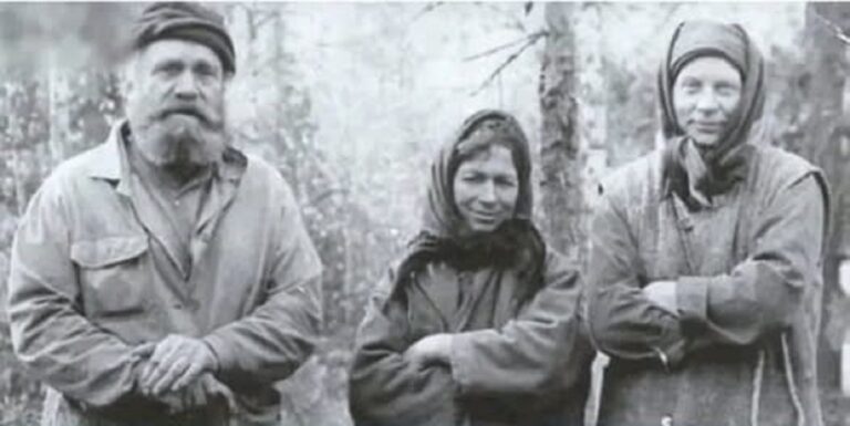 En la foto, los Lykov