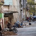 En la foto, una imagen habitual en Cuba