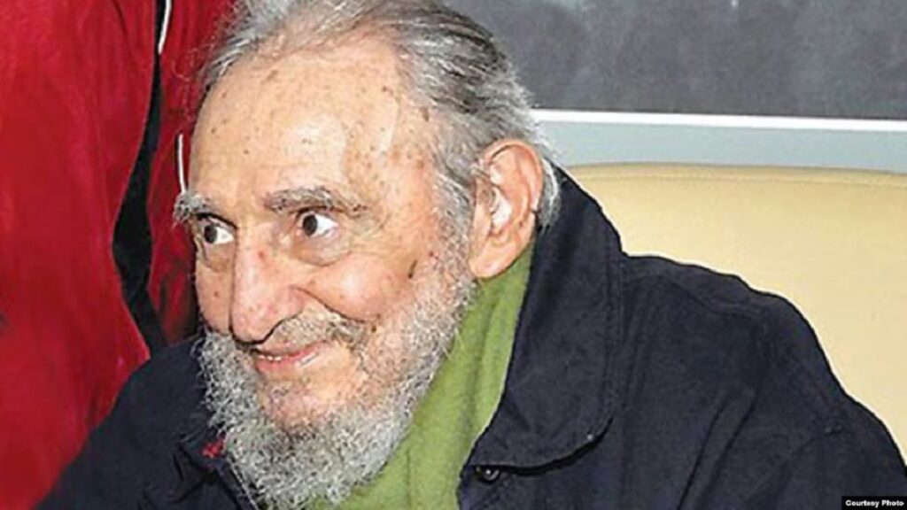 En la foto, Fidel Castro en sus últimos tiempos