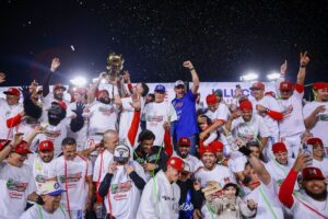 Los Charros de Jalisco celebran victoria en la Serie del Caribe