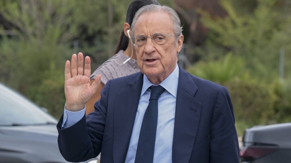 En la foto, Florentino Pérez