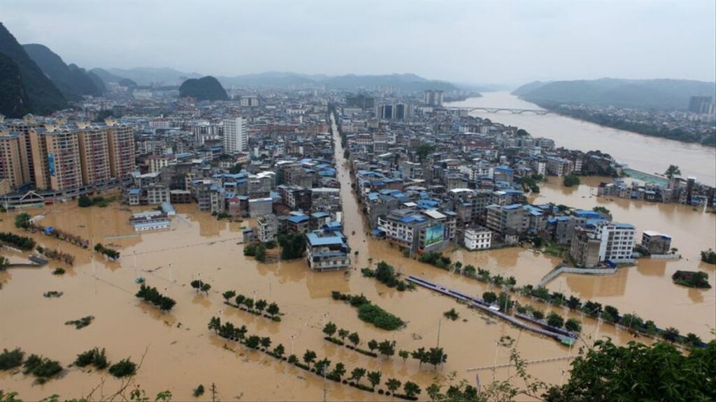 Nueva Zelanda declara estado de emergencia tras graves inundaciones que causan un muerto 2 En la foto, inundaciones en Nueva Zelanda