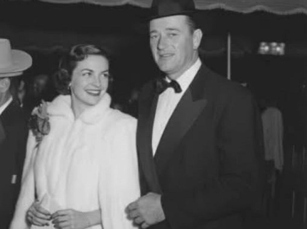 En la foto, John Wayne