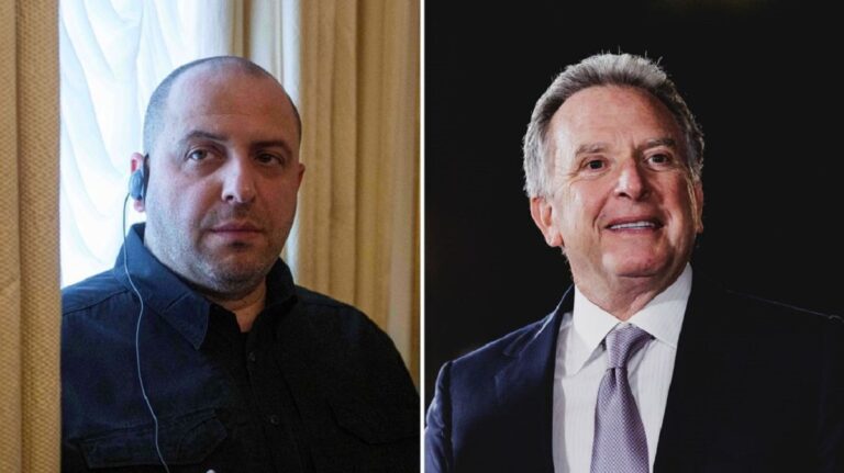 En la foto, Rustem Umiérov y Steve Witkoff