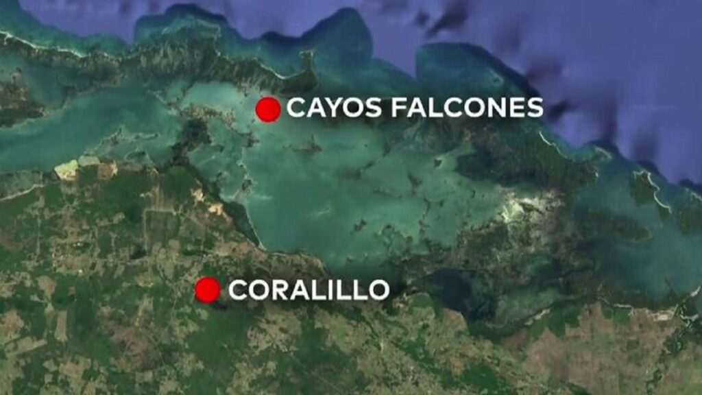 En la foto, el lugar donde ocurrieron los hechos