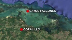 En la foto, el lugar donde ocurrieron los hechos