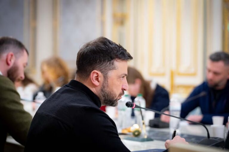 En la foto, Vladímir Zelenski