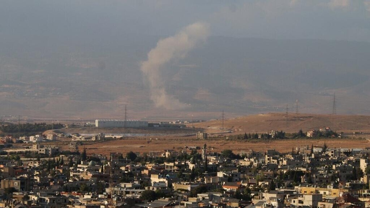 En la foto, zonas del Líbano atacadas por Israel
