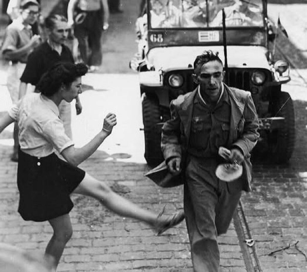 La cicatriz de la ocupación: cuando la guerra termina, el odio continúa 7 En la foto, la imagen de referencia