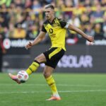 En la foto, Nico Schlotterbeck