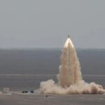 En la foto, un cohete Larga Marcha