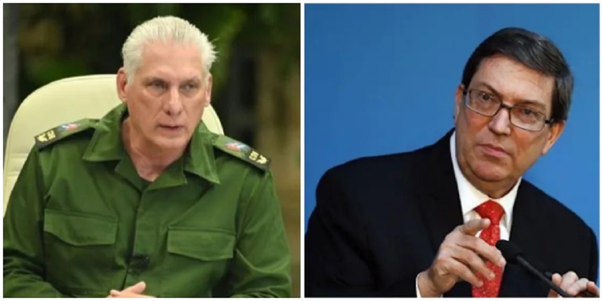 En la foto, los dos que más se hacen las víctimas, el impuesto presidente y el canciller