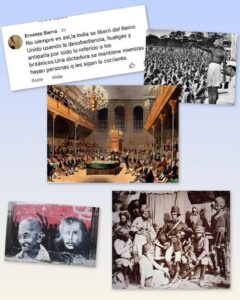 En la foto, un collage de imágenes referidad al texto