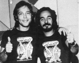 En la foto, Rubén Blades y Willie Colón