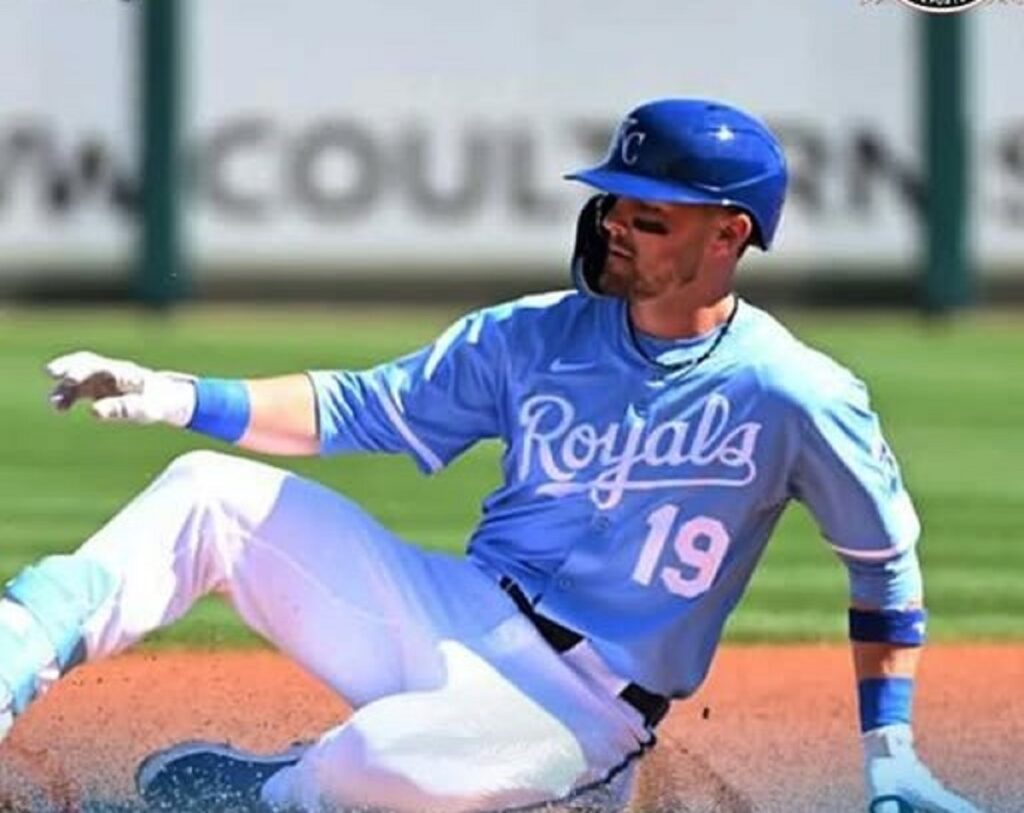 En la foto, Michael Massey, autor de un jonrón ante Cuba