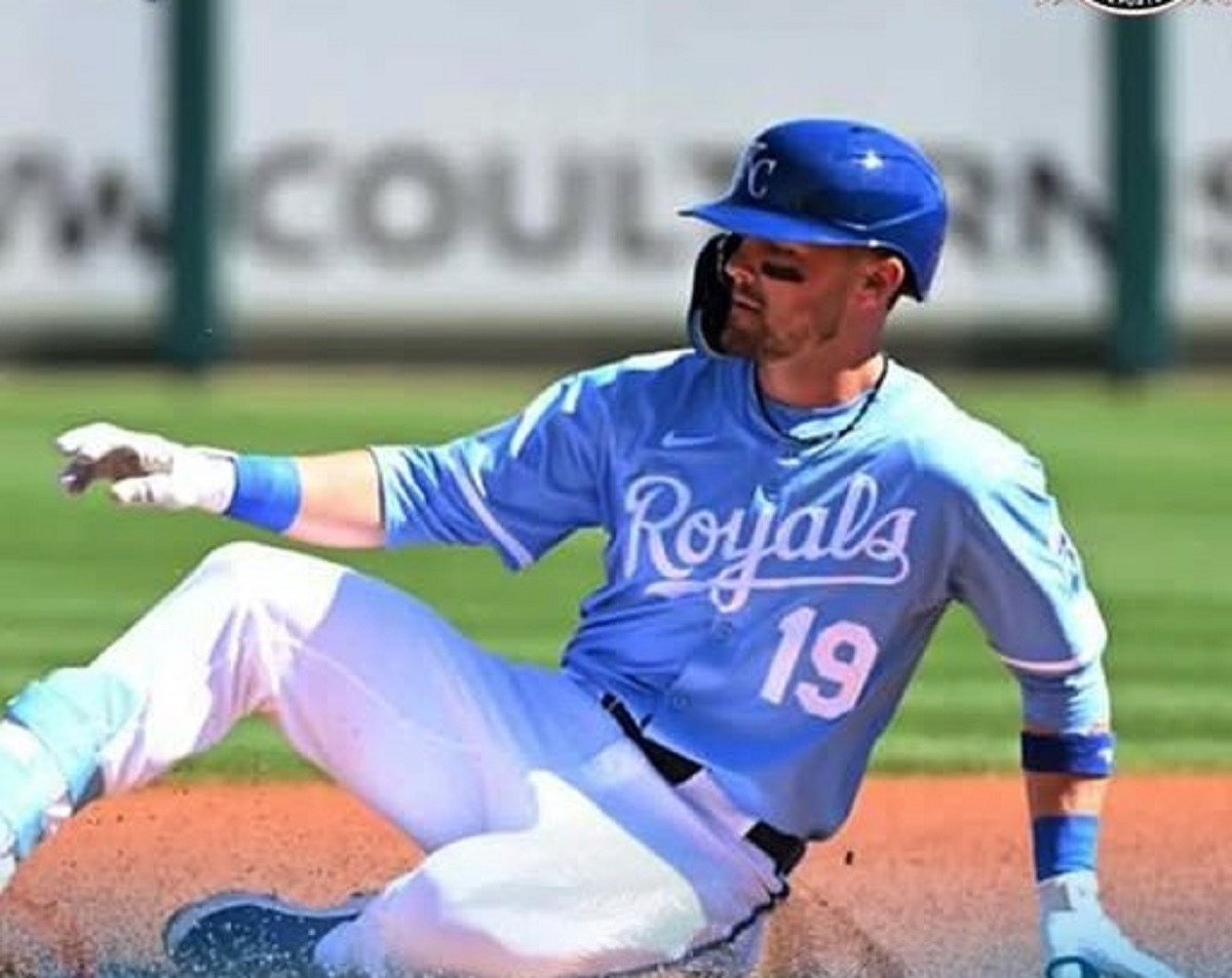 En la foto, Michael Massey, autor de un jonrón ante Cuba