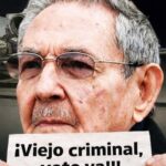 En la foto, Raúl Castro