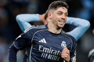 En la foto, Fede Valverde