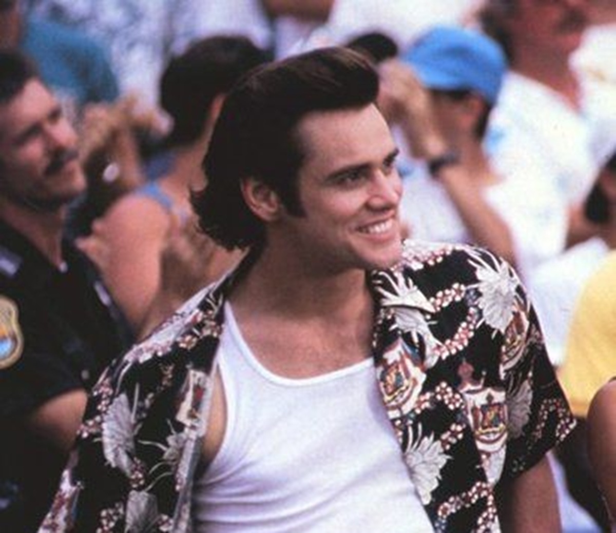 En la foto, Jim Carrey