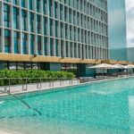 En la foto, un hotel vacío en Cuba