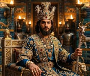 En la foto, Labashi-Marduk, el rey niño que gobernó unos meses y fue asesinado