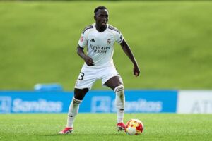 En la foto, Lamini Fati, novedad en la convocatoria del Real Madrid para el partido ante el Celta