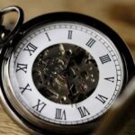 En la foto, un reloj