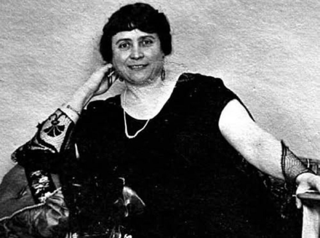 En la foto, Luisa Spagnoli