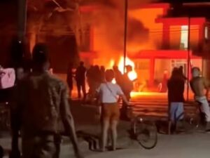 Imágenes de las protestas en Morón, Cuba