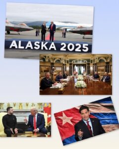 En la foto, un collage relativo al texto