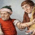 En la foto, un dibujo de una sangría