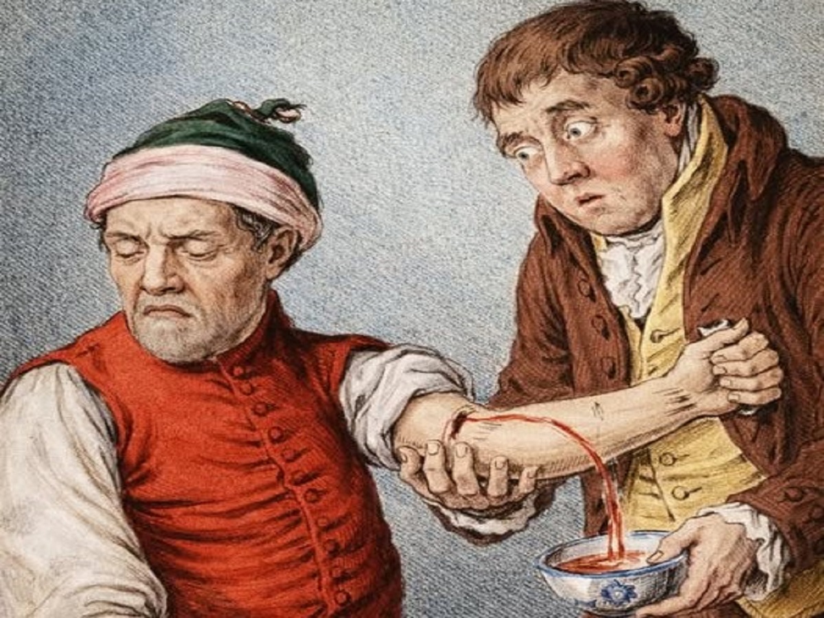 En la foto, un dibujo de una sangría