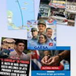 En la foto, un collage relativo al tema