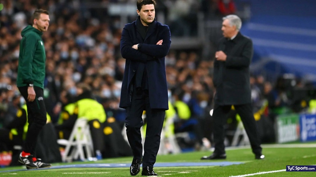 En la foto, Mauricio Pochettino en un partido ante el Real Madrid