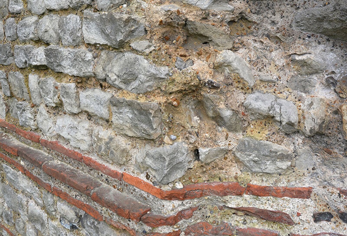 En la foto, construcción romana de 2000 años