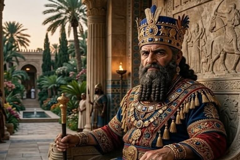 En la foto, Senaquerib