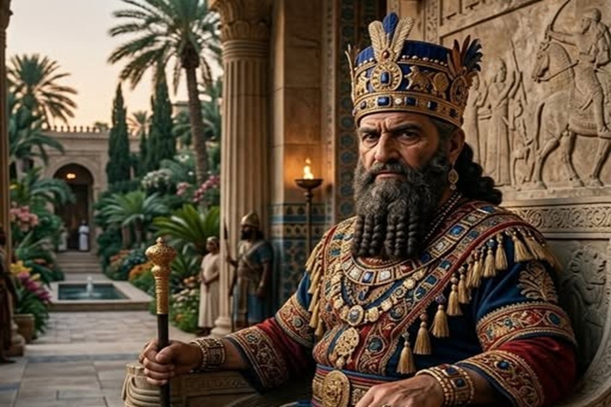 En la foto, Senaquerib