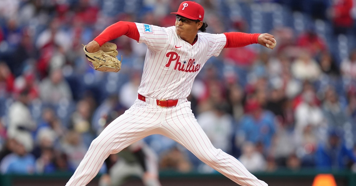 En la foto, el pitcher Jesus Luzardo